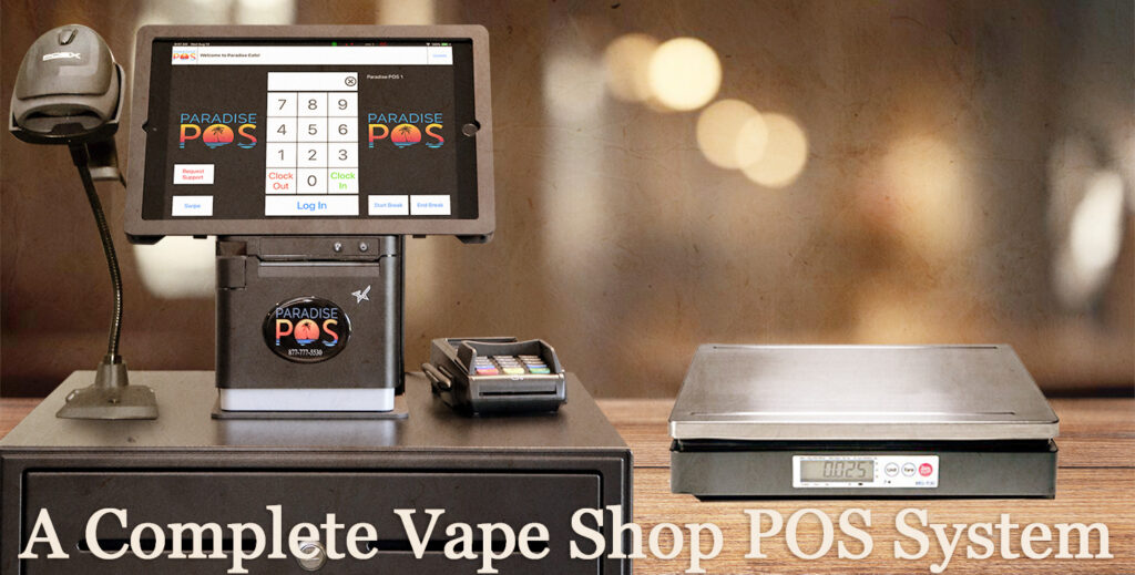 paradise pos with scale